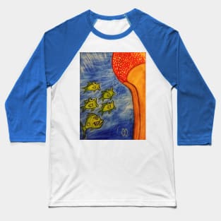 Underwater Surprise Baseball T-Shirt